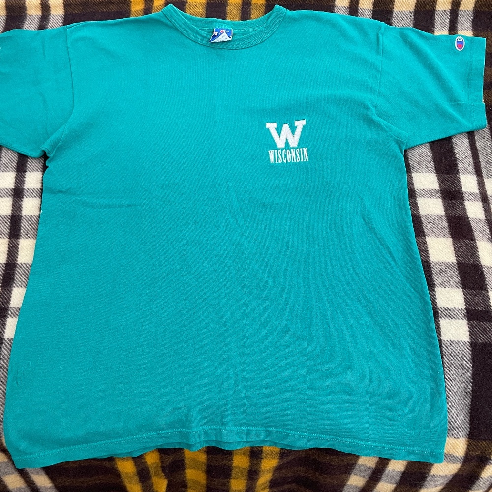 Vintage USA Wisconsin Champion T Shirt in Mint Condition